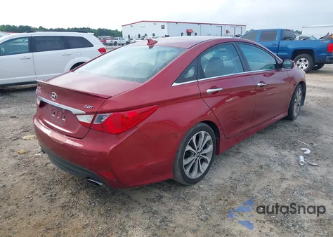 2014 Hyundai Sonata Se 2.0T z USA, uszkodzony, nr VIN 5NPEC4AB9EH873485